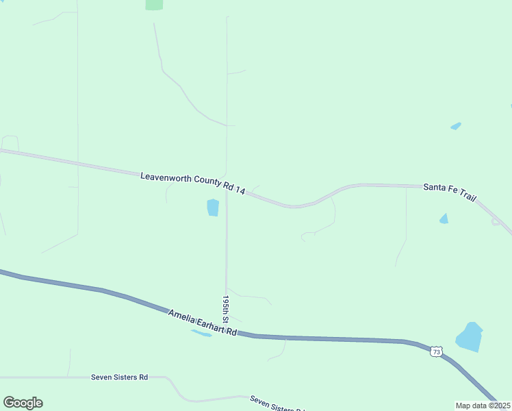 map of restaurants, bars, coffee shops, grocery stores, and more near 19391 Santa Fe Trail in Leavenworth