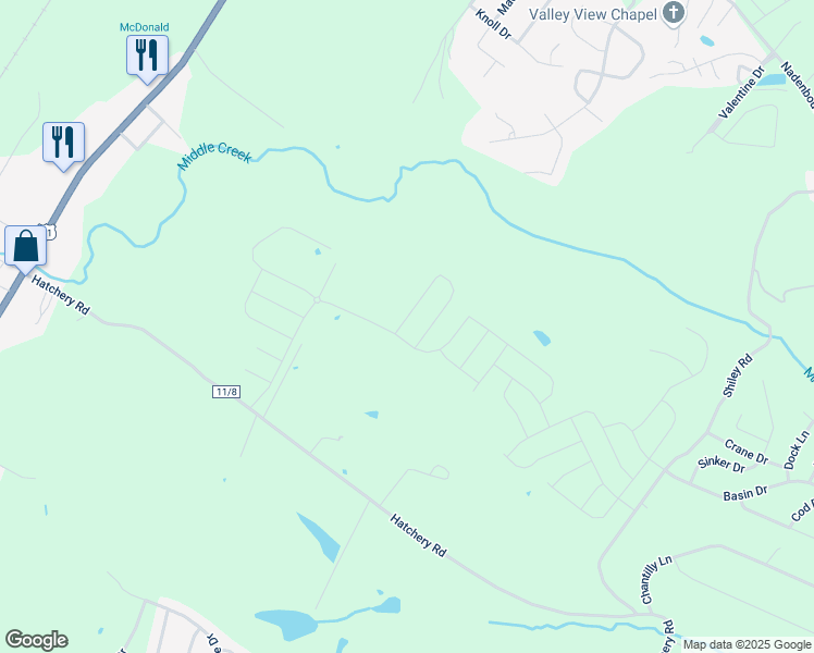 map of restaurants, bars, coffee shops, grocery stores, and more near 30 Grayling Road in Berkeley County