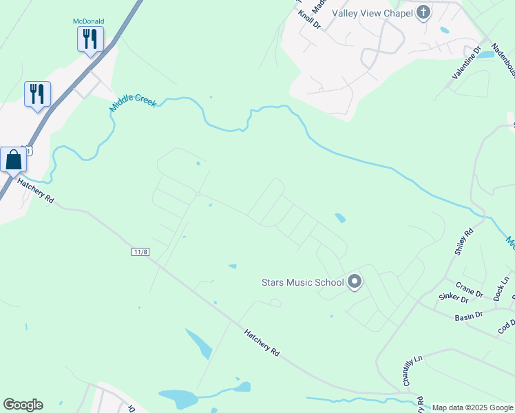 map of restaurants, bars, coffee shops, grocery stores, and more near 44 Spade End Road in Berkeley County