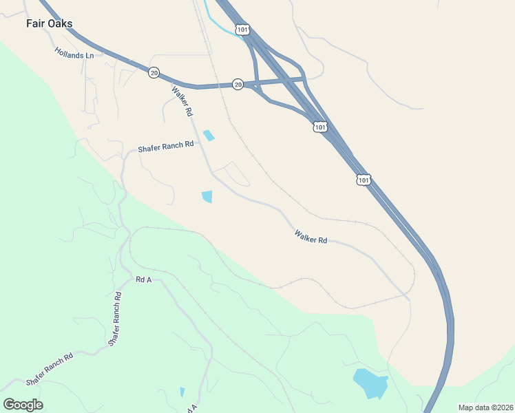 map of restaurants, bars, coffee shops, grocery stores, and more near 19401 Walker Road in Willits
