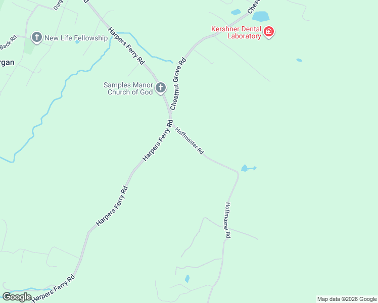 map of restaurants, bars, coffee shops, grocery stores, and more near 2064 Hoffmaster Road in Knoxville