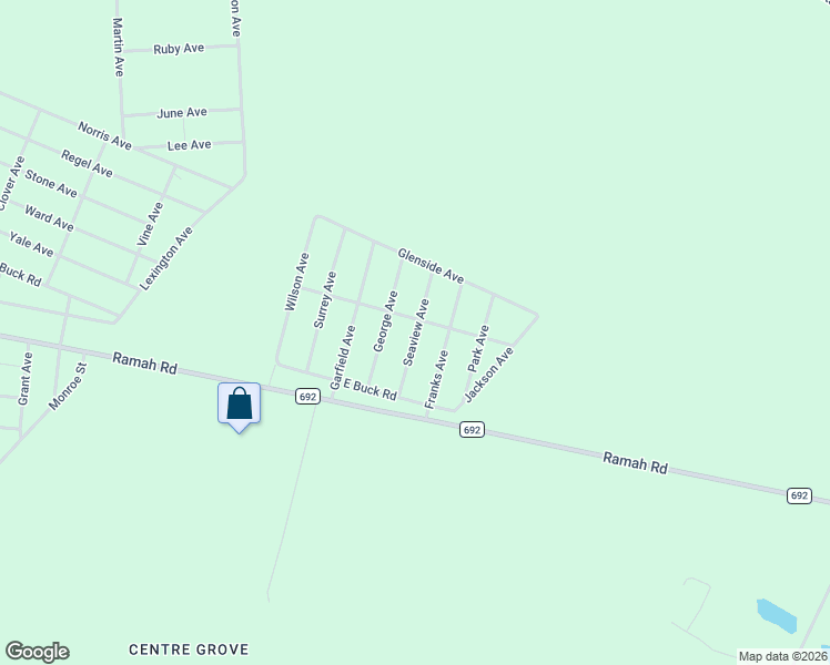 map of restaurants, bars, coffee shops, grocery stores, and more near 5815 Central Avenue in Millville