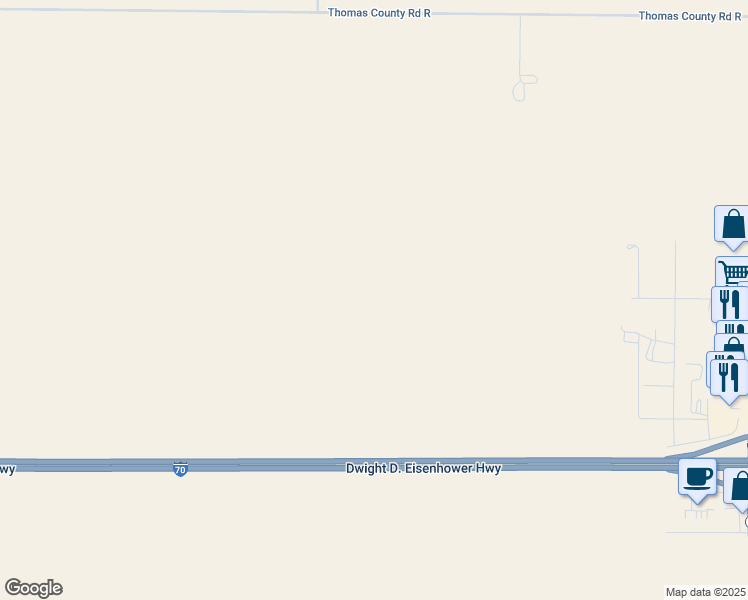 map of restaurants, bars, coffee shops, grocery stores, and more near in Colby