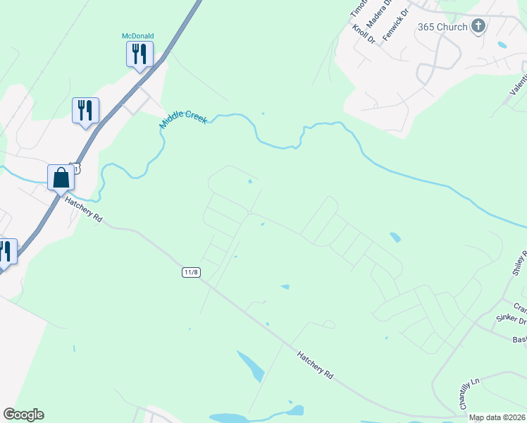map of restaurants, bars, coffee shops, grocery stores, and more near 188 Kaiser Lane in Inwood