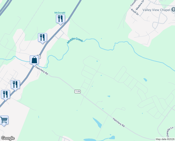 map of restaurants, bars, coffee shops, grocery stores, and more near 176 Kaiser Lane in Inwood