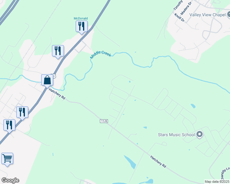 map of restaurants, bars, coffee shops, grocery stores, and more near 435 Outrigger Road in Inwood