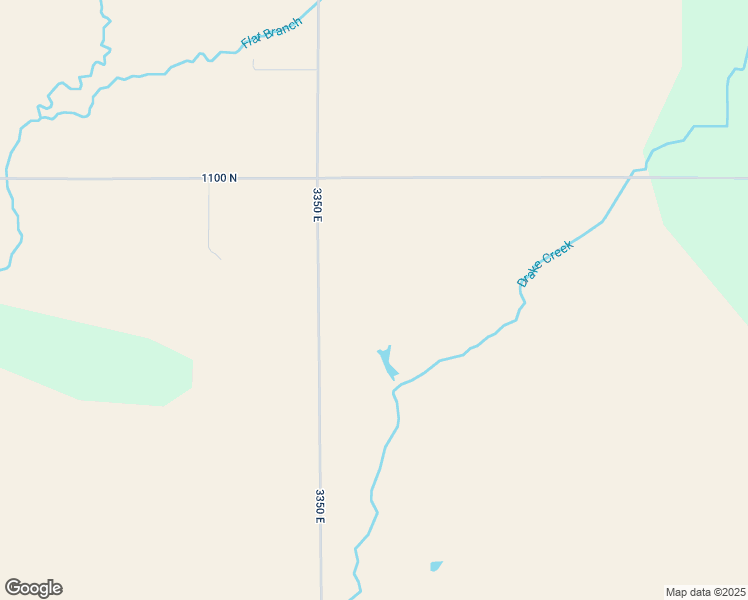 map of restaurants, bars, coffee shops, grocery stores, and more near 3366 East 1100 North in Windsor
