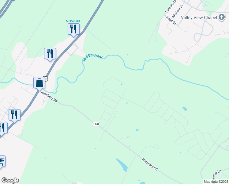 map of restaurants, bars, coffee shops, grocery stores, and more near 174 Kaiser Lane in Inwood