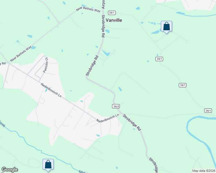 map of restaurants, bars, coffee shops, grocery stores, and more near 1410 Strobridge Road in Martinsburg