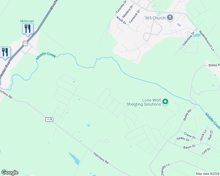 map of restaurants, bars, coffee shops, grocery stores, and more near 196 Kaiser Lane in Inwood