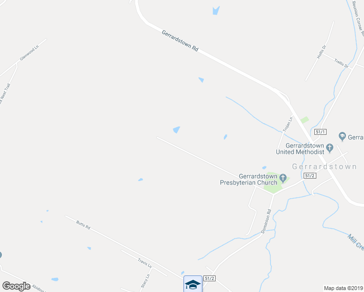 map of restaurants, bars, coffee shops, grocery stores, and more near 94 Destiny Drive in Gerrardstown