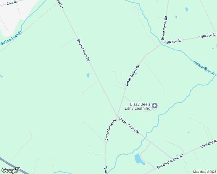 map of restaurants, bars, coffee shops, grocery stores, and more near 913 Grears Corner Road in Townsend