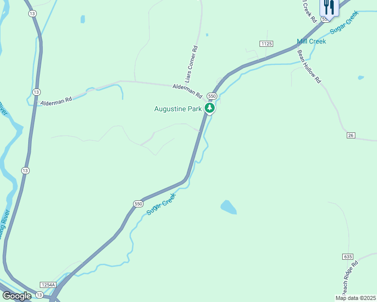 map of restaurants, bars, coffee shops, grocery stores, and more near 10366 Ohio 550 in Athens