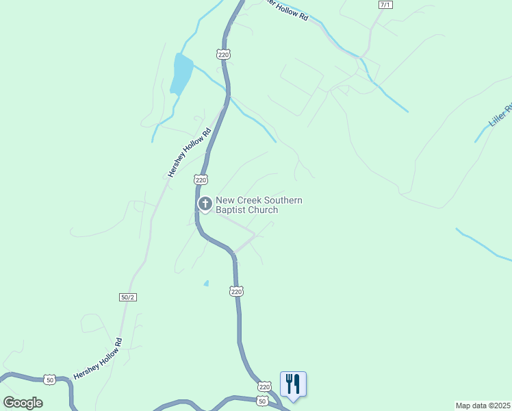 map of restaurants, bars, coffee shops, grocery stores, and more near 82 Hampshire Street in Keyser