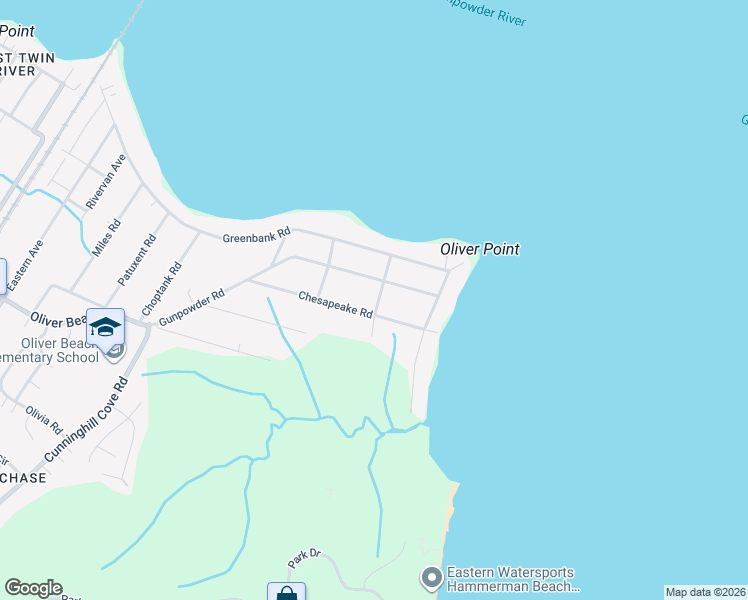 map of restaurants, bars, coffee shops, grocery stores, and more near 13226 Susquehanna Road in Middle River