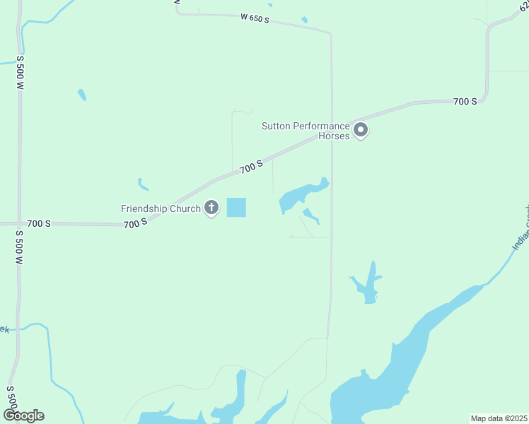 map of restaurants, bars, coffee shops, grocery stores, and more near 4221 700 South in Trafalgar