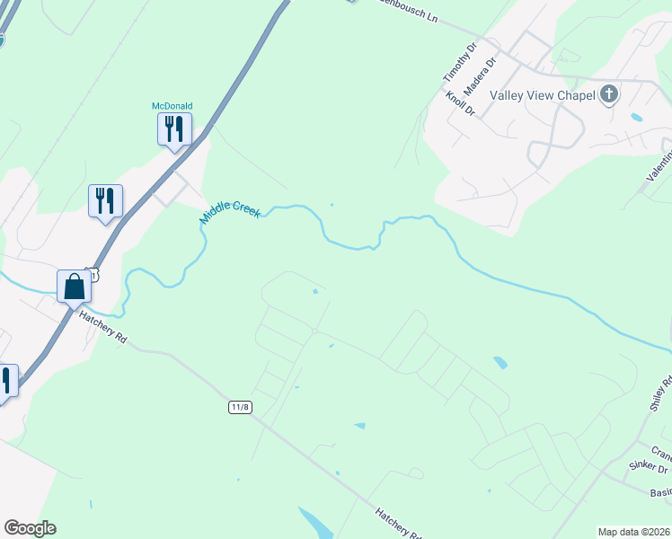 map of restaurants, bars, coffee shops, grocery stores, and more near 176 Kaiser Lane in Inwood