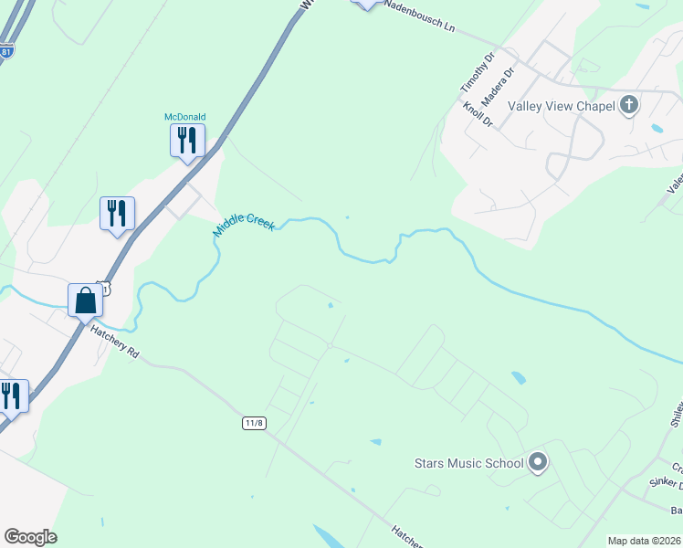 map of restaurants, bars, coffee shops, grocery stores, and more near 198 Kaiser Lane in Inwood