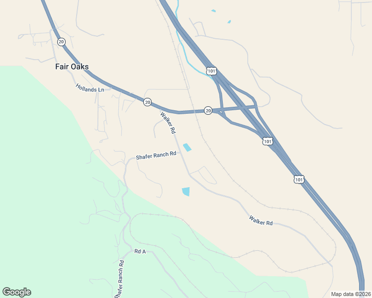 map of restaurants, bars, coffee shops, grocery stores, and more near 19555 Walker Road in Willits