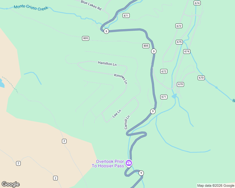 map of restaurants, bars, coffee shops, grocery stores, and more near 301 Kimmes Lane in Breckenridge