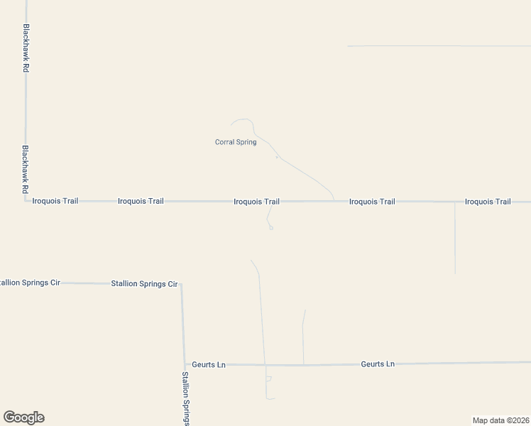 map of restaurants, bars, coffee shops, grocery stores, and more near 10975 Iroquois Trail in Stagecoach
