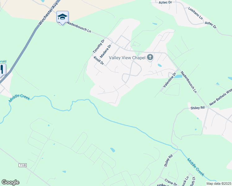 map of restaurants, bars, coffee shops, grocery stores, and more near 37 Halsey Court in Martinsburg