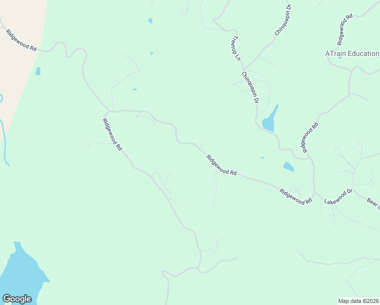 map of restaurants, bars, coffee shops, grocery stores, and more near 3651 Ridgewood Road in Willits