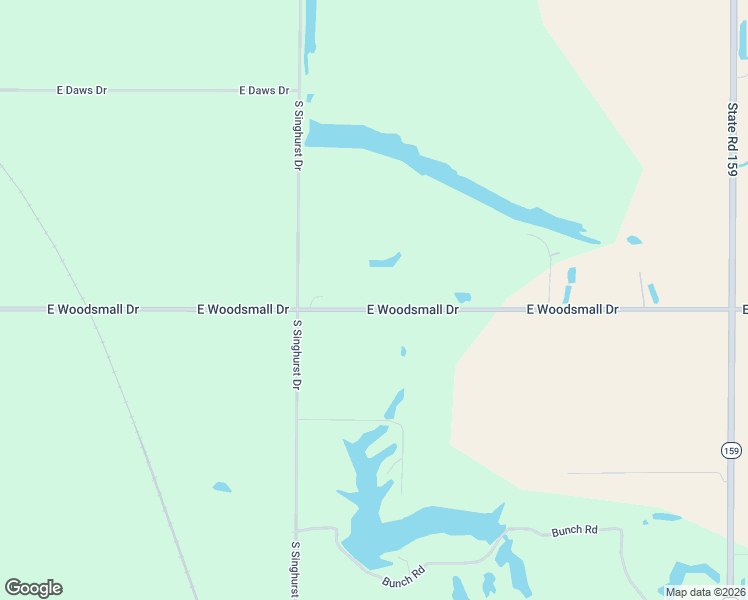 map of restaurants, bars, coffee shops, grocery stores, and more near 6184-6790 Woodsmall Drive in Terre Haute