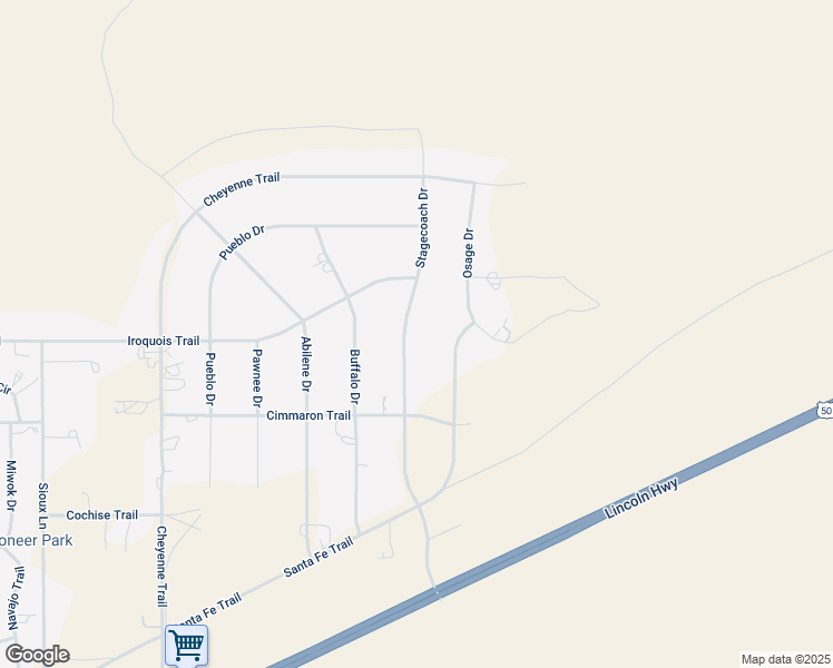 map of restaurants, bars, coffee shops, grocery stores, and more near 4970 Stagecoach Drive in Silver Springs