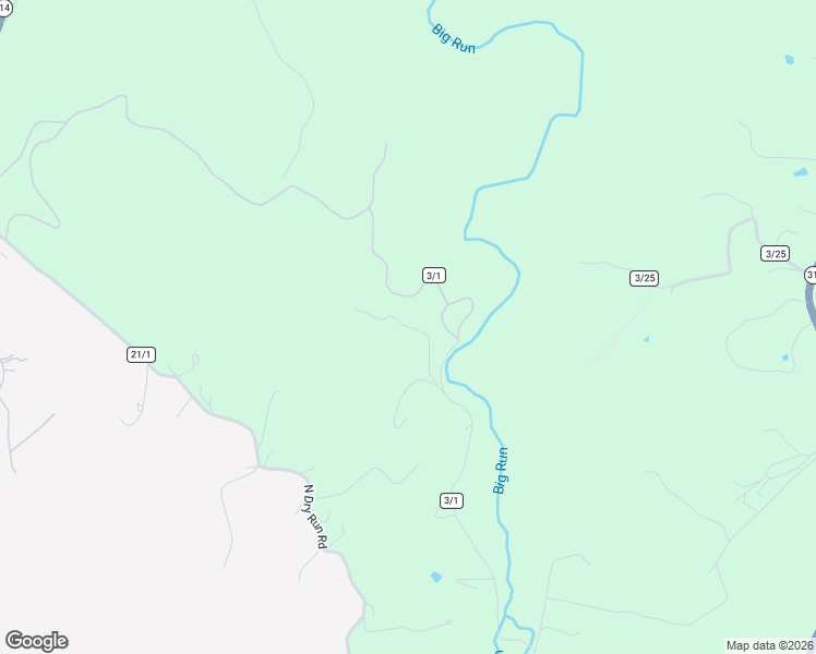 map of restaurants, bars, coffee shops, grocery stores, and more near Big Run Road in Wood County