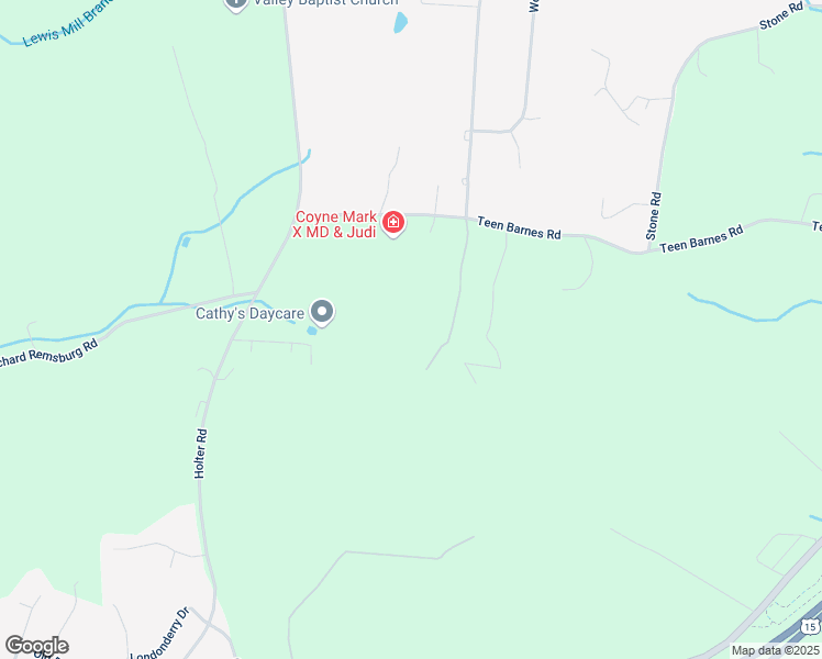 map of restaurants, bars, coffee shops, grocery stores, and more near 4456 Teen Barnes Road in Jefferson
