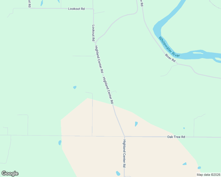 map of restaurants, bars, coffee shops, grocery stores, and more near 5191 Highland Center Road in Brookville