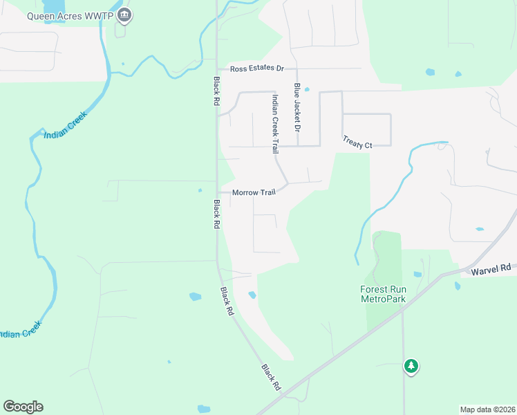 map of restaurants, bars, coffee shops, grocery stores, and more near 2269 Morrow Trail in Hamilton