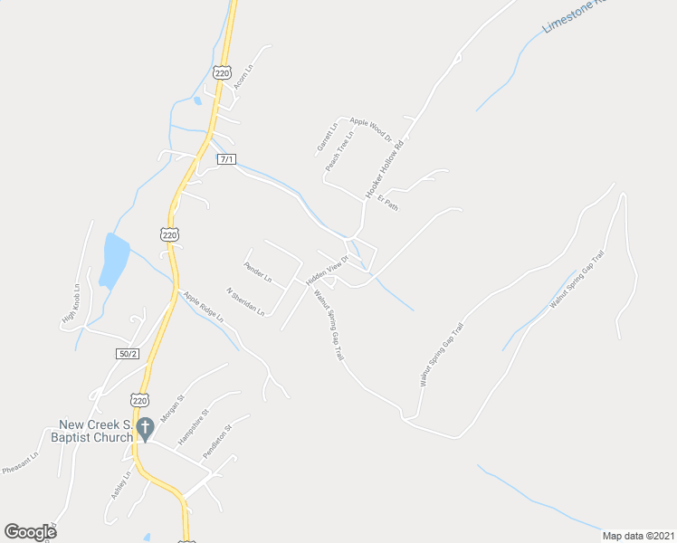 map of restaurants, bars, coffee shops, grocery stores, and more near 61 Putnam Drive in Keyser