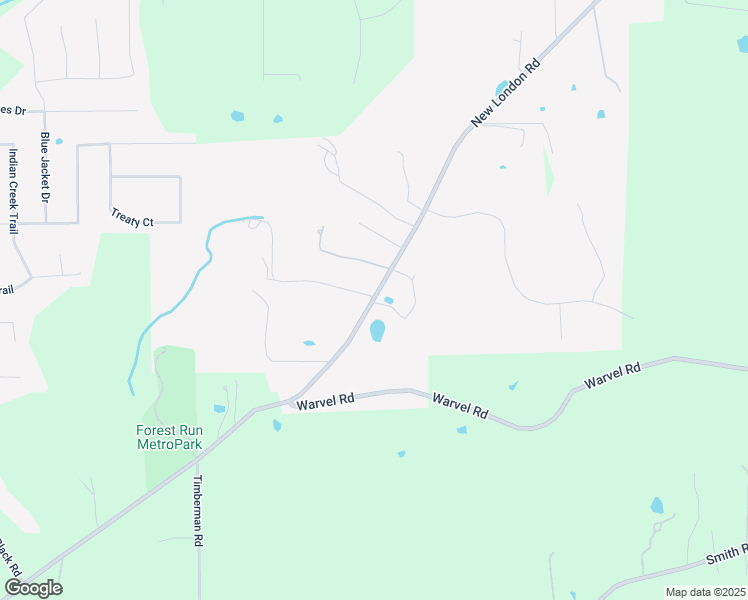 map of restaurants, bars, coffee shops, grocery stores, and more near 1556 New London Road in Hamilton