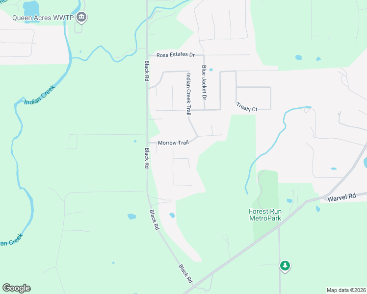 map of restaurants, bars, coffee shops, grocery stores, and more near 2269 Morrow Trail in Hamilton