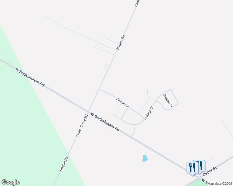 map of restaurants, bars, coffee shops, grocery stores, and more near 558 Hogbin Road in Millville