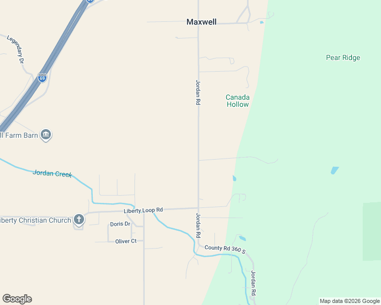 map of restaurants, bars, coffee shops, grocery stores, and more near 3250 Jordan Road in Martinsville
