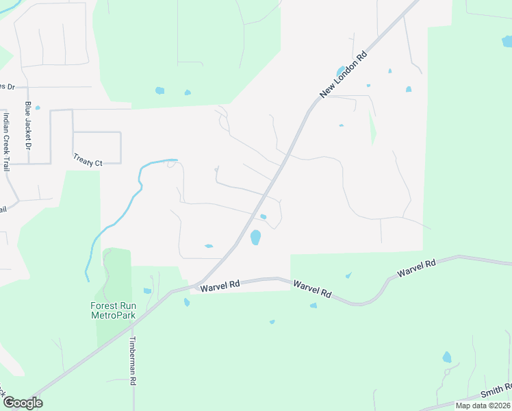 map of restaurants, bars, coffee shops, grocery stores, and more near 1556 New London Road in Hamilton