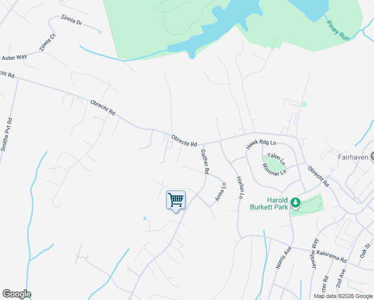 map of restaurants, bars, coffee shops, grocery stores, and more near 433 Obrecht Road in Sykesville