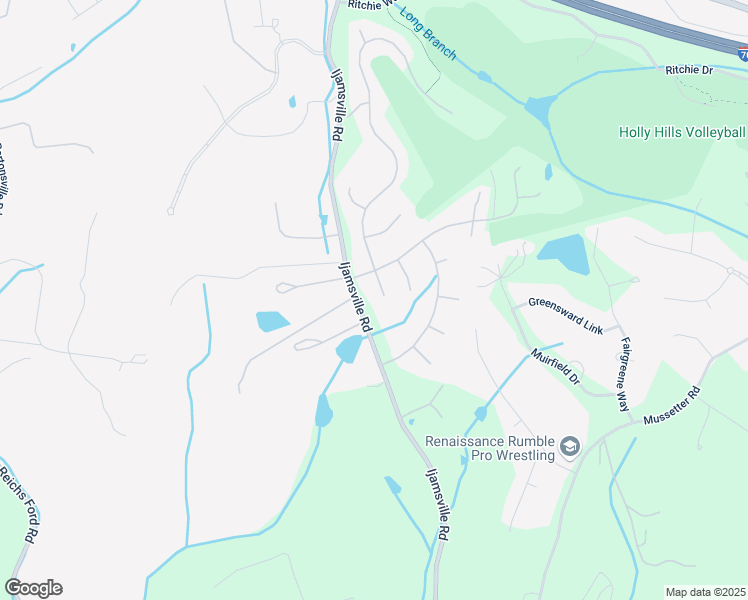 map of restaurants, bars, coffee shops, grocery stores, and more near 6504 Broadmoor Terrace South in Ijamsville