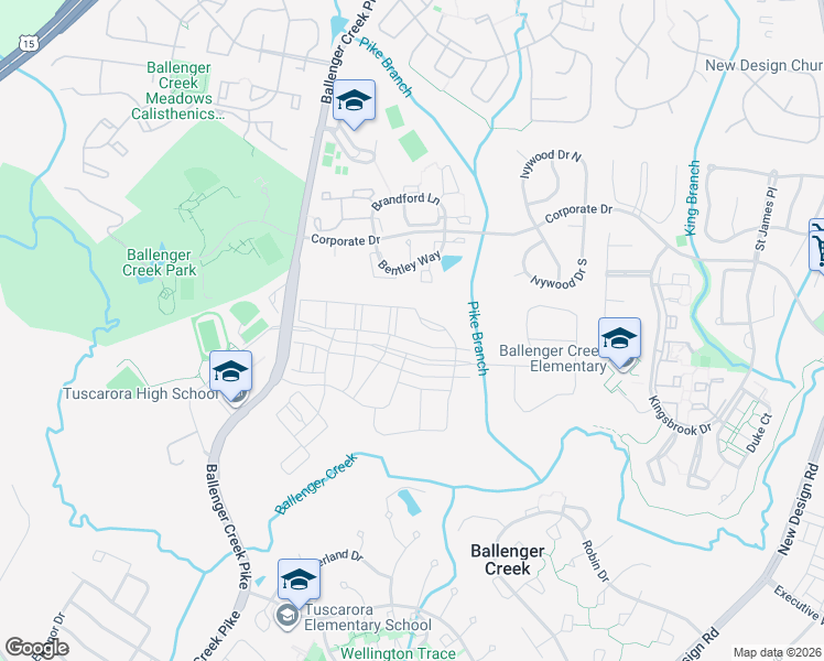map of restaurants, bars, coffee shops, grocery stores, and more near 6551 Autumn Olive Drive in Ballenger Creek