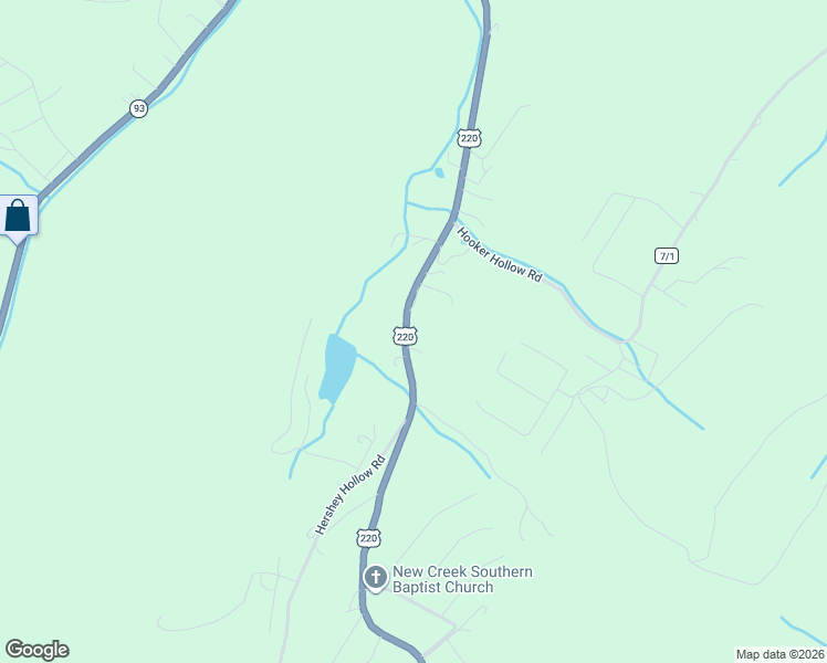 map of restaurants, bars, coffee shops, grocery stores, and more near 1327 Cut Off Road in Keyser