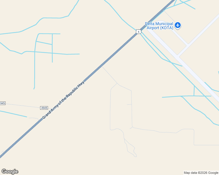 map of restaurants, bars, coffee shops, grocery stores, and more near 1907 North Sunset Drive in Delta