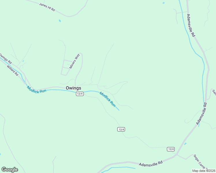 map of restaurants, bars, coffee shops, grocery stores, and more near 1966 Miners Way in Shinnston