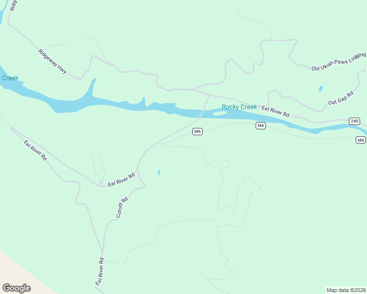 map of restaurants, bars, coffee shops, grocery stores, and more near 17521 Eel River Road in Potter Valley