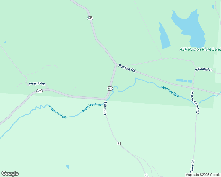 map of restaurants, bars, coffee shops, grocery stores, and more near 12267 Ohio 691 in Nelsonville