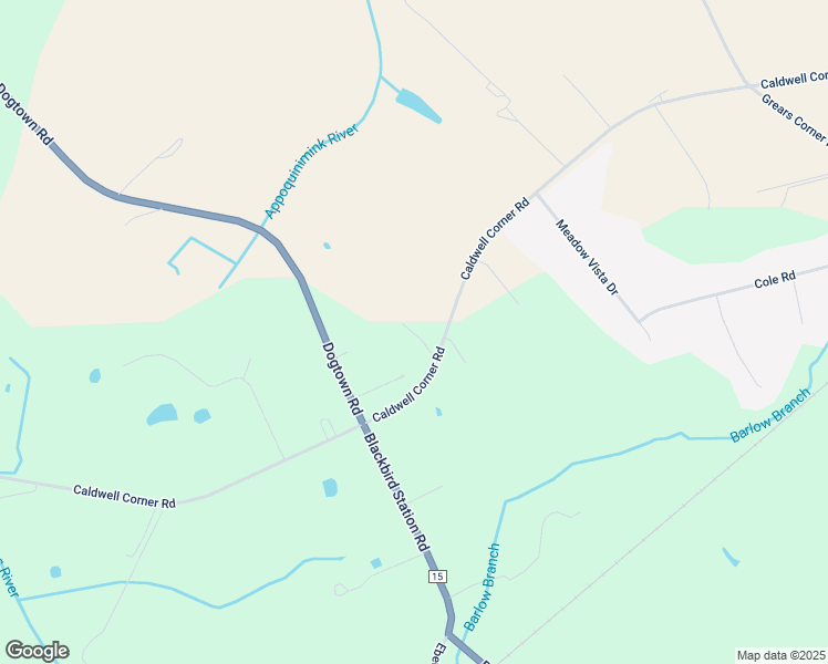 map of restaurants, bars, coffee shops, grocery stores, and more near 1081 Caldwell Corner Road in Townsend