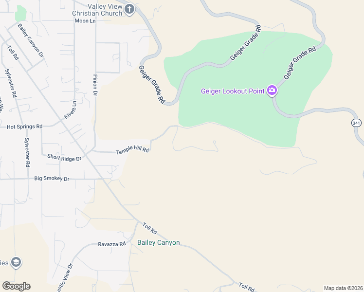 map of restaurants, bars, coffee shops, grocery stores, and more near 1985 Temple Hill Road in Reno
