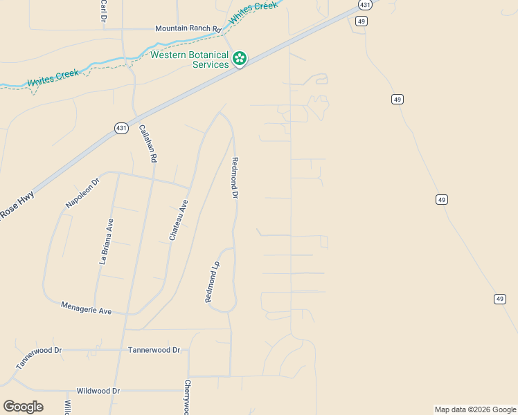 map of restaurants, bars, coffee shops, grocery stores, and more near 15605 Fawn Lane in Reno